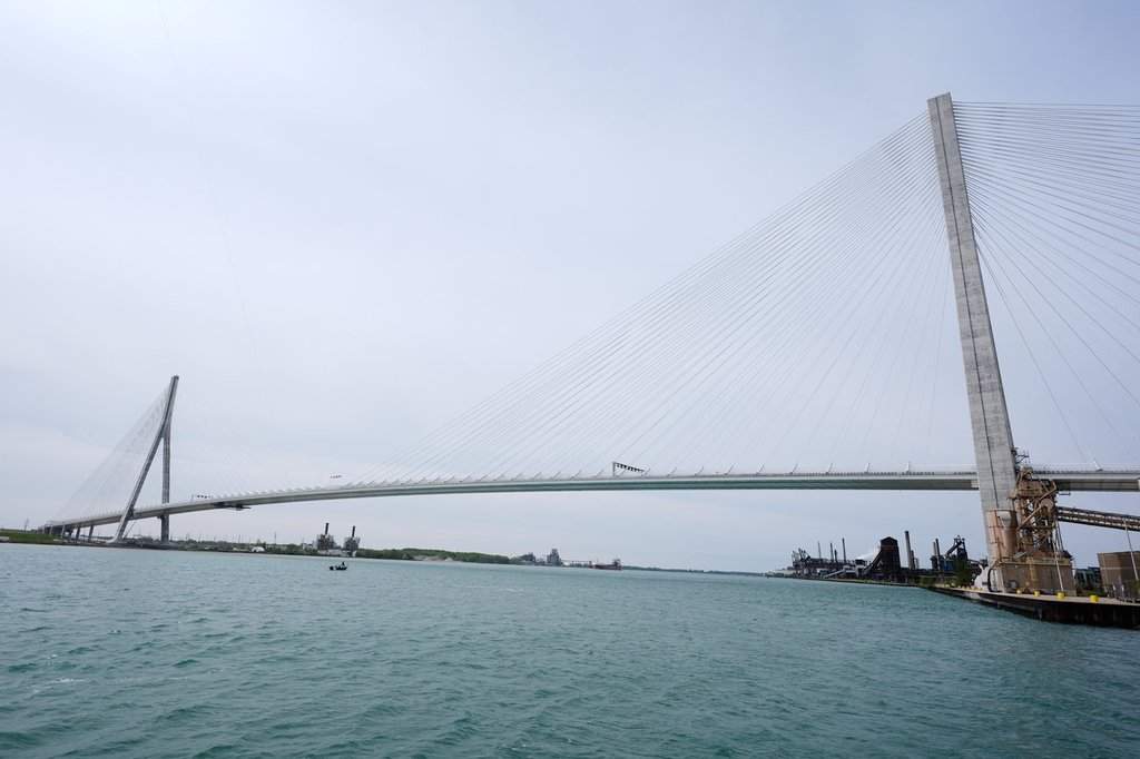 Canada to skip Gordie Howe bridge opening event after Trump tariff threat