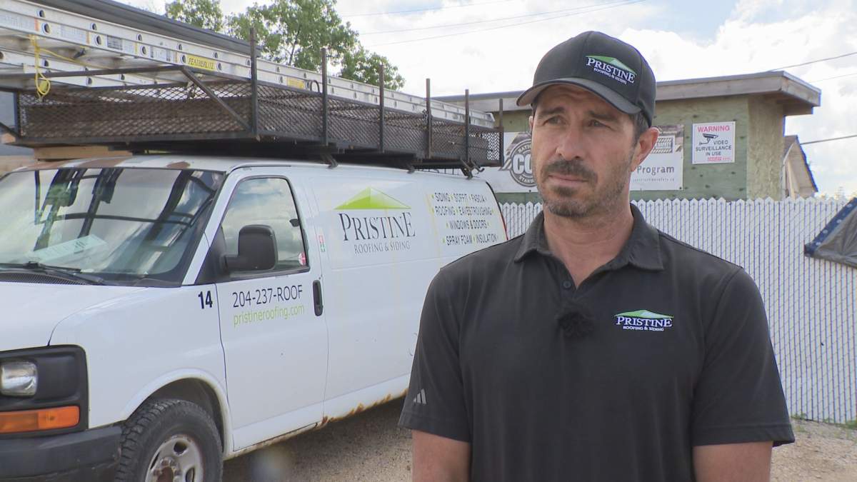 Don Fata says his company, Pristine Roofing & Siding, has been getting over 200 calls a day.