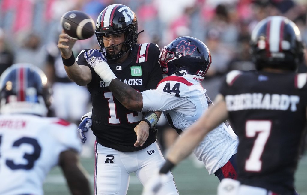 Александър, Alouettes надминават без победа Redblacks 34-13