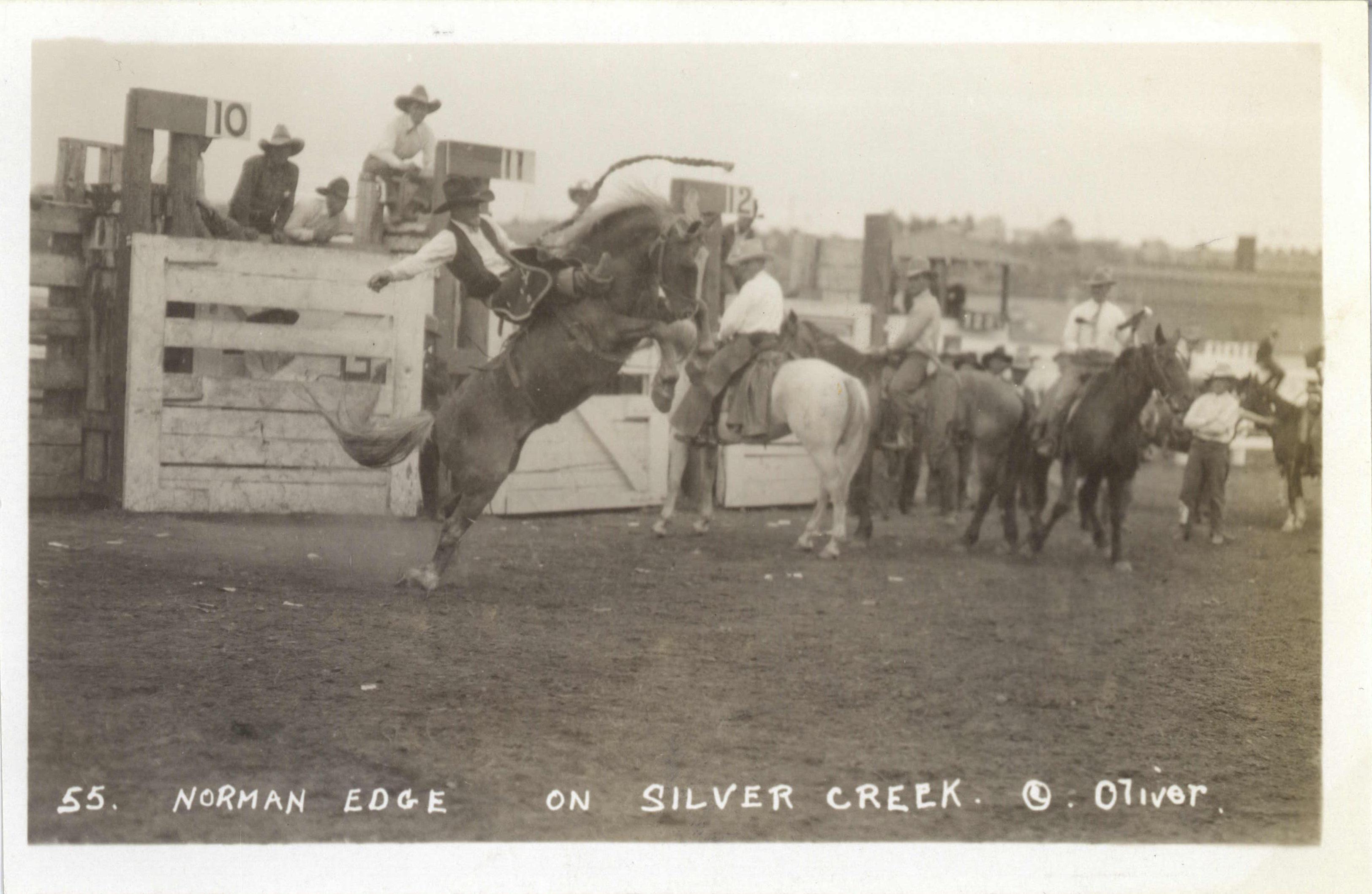 The stampede Edge: Баща, син се състезават в Calgary Stampede със 100 години разлика