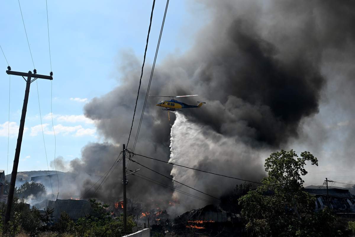 Europe wildfires