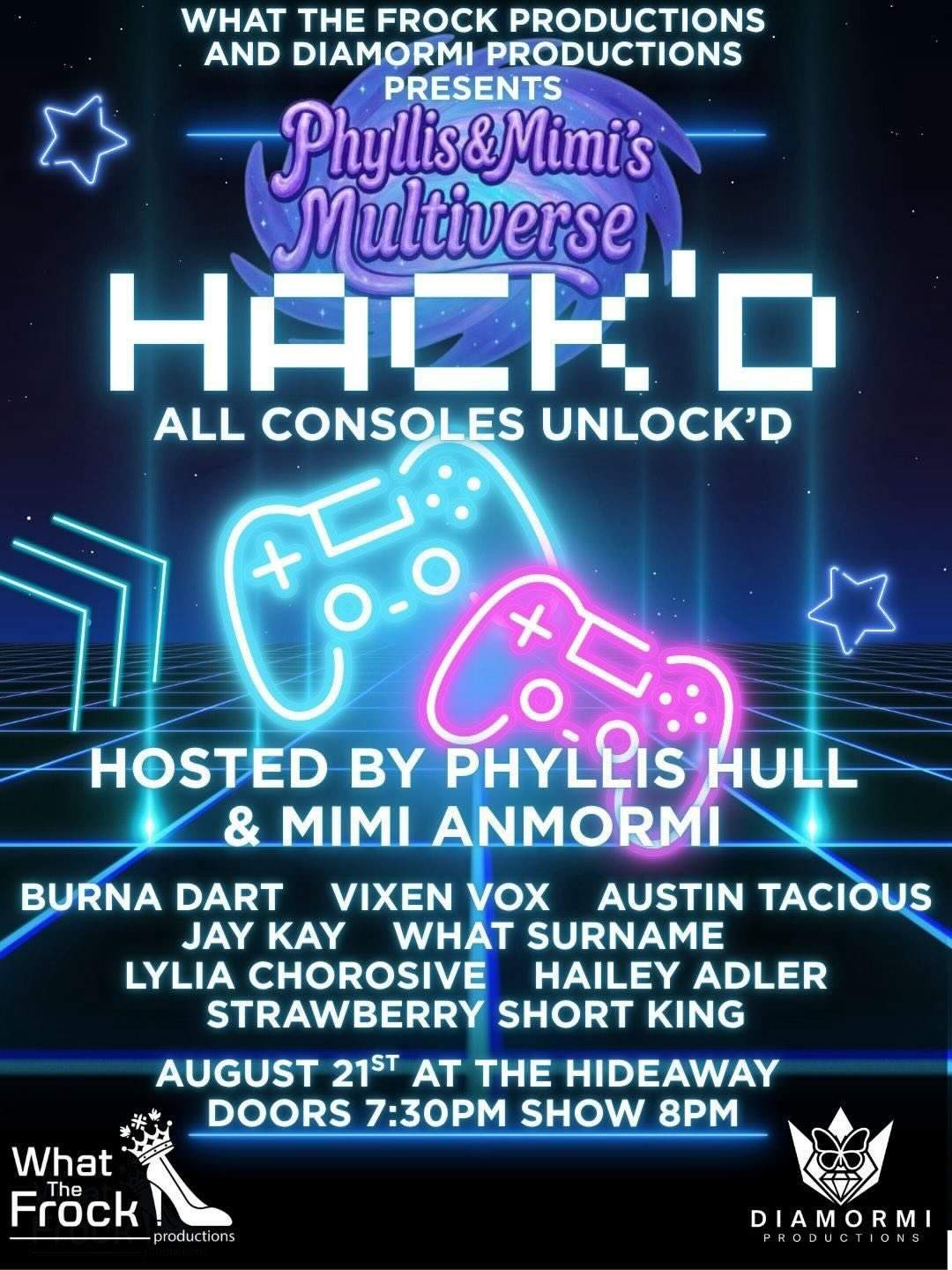 Hack’d – A gamers drag show – Phyllis & Mimi’s Multiverse - image