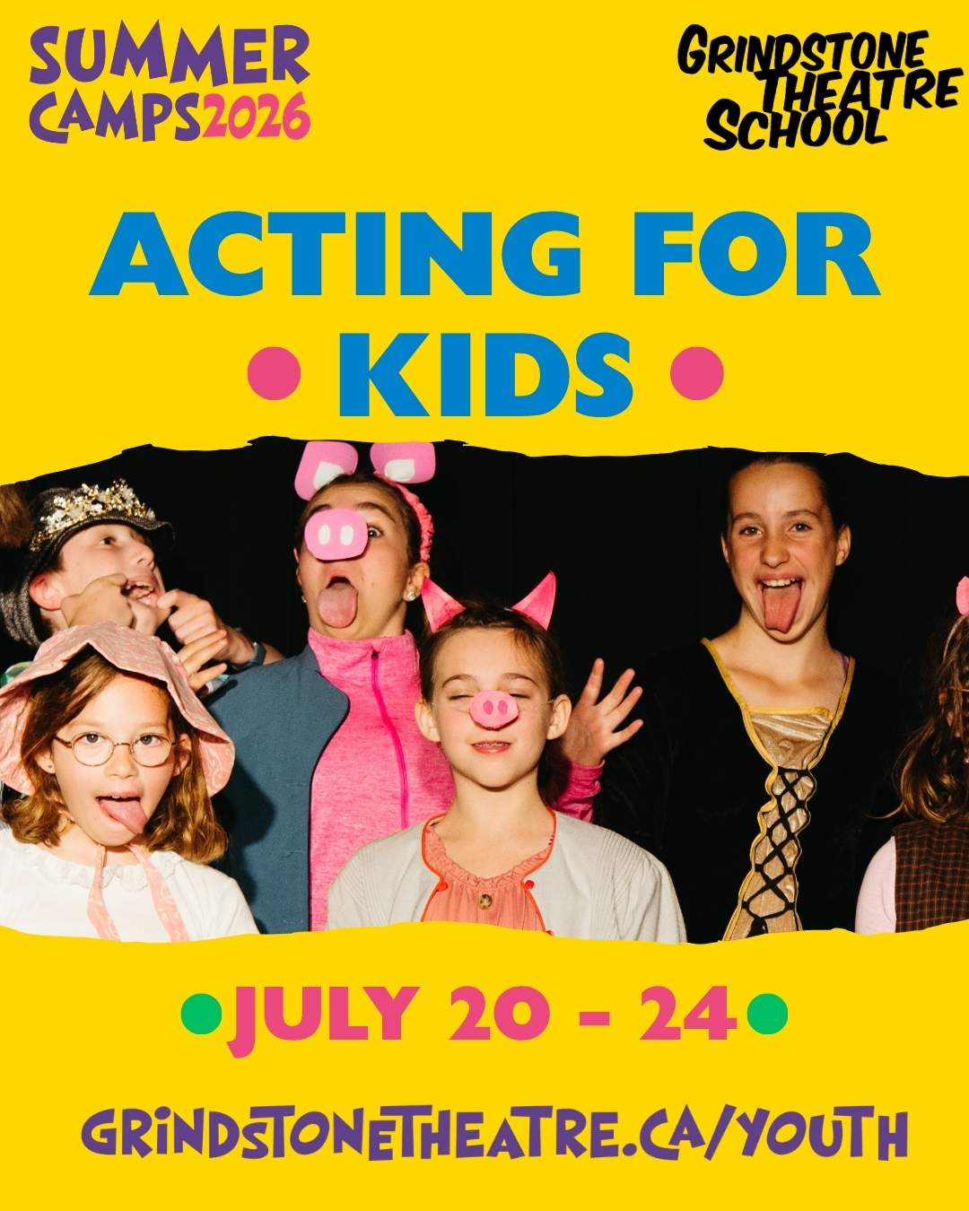 Acting for Kids Summer Camp @ The Grindstone Theatre School - image