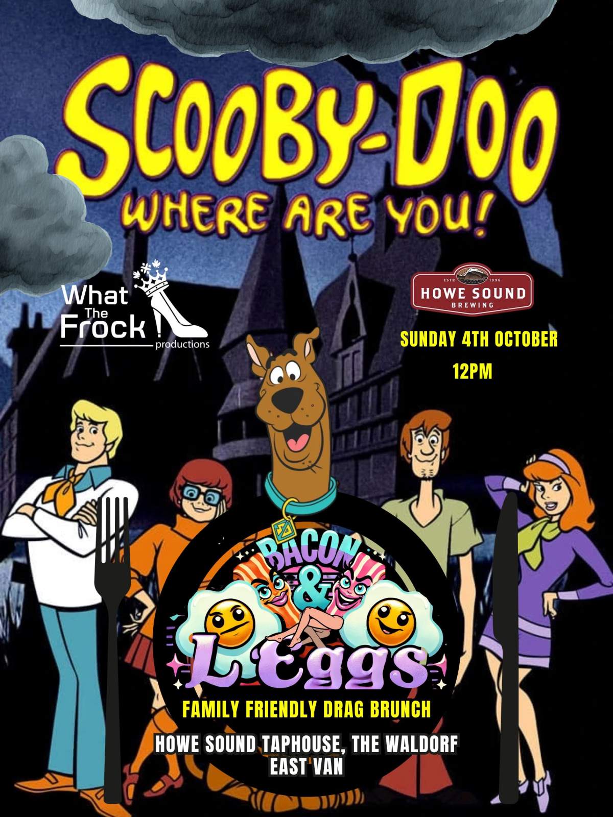 Scooby Doo – Bacon & L’eggs All-Ages Drag Brunch - image