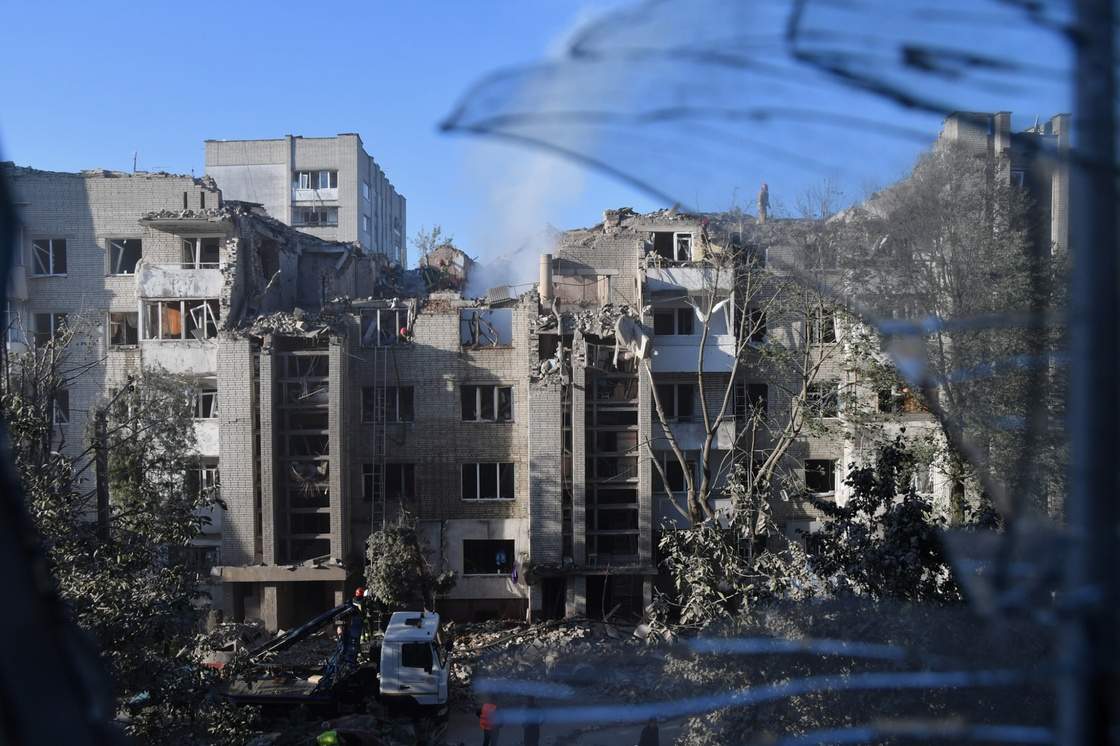 Russia Strikes Ukraine in Massive Barrage; Missile Enters Polish Airspace