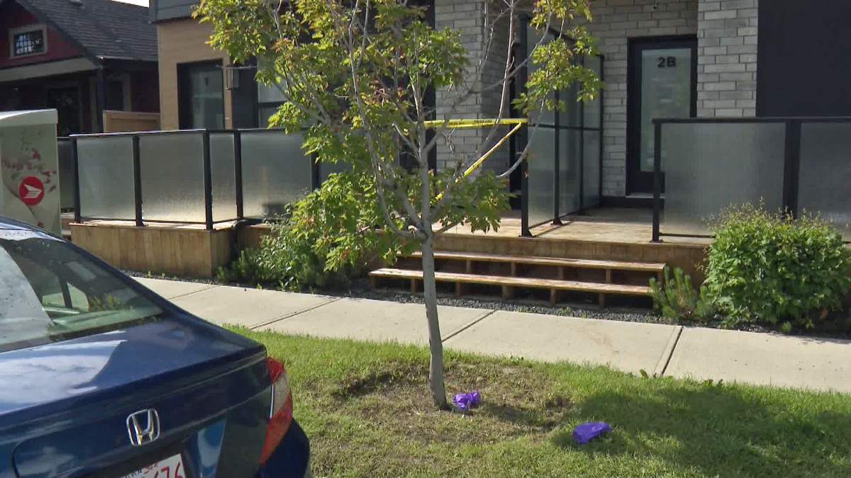 Police tape and a pair of paramedic's rubber gloves could still be seen outside a townhouse in northwest community of Capitol Hill Thursday morning after a man was rushed to hospital following a life-threatening assault.