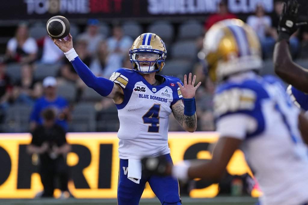 Bombers' Brown Seeks Third Straight Win Against Stampeders