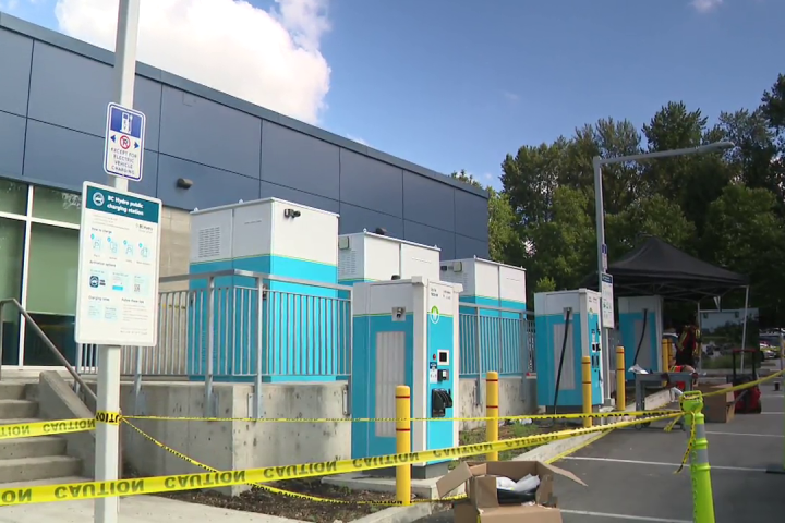 Metal thieves target BC Hydro charging stations and it's not the first time