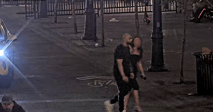 Calgary police seek suspect in violent downtown assault