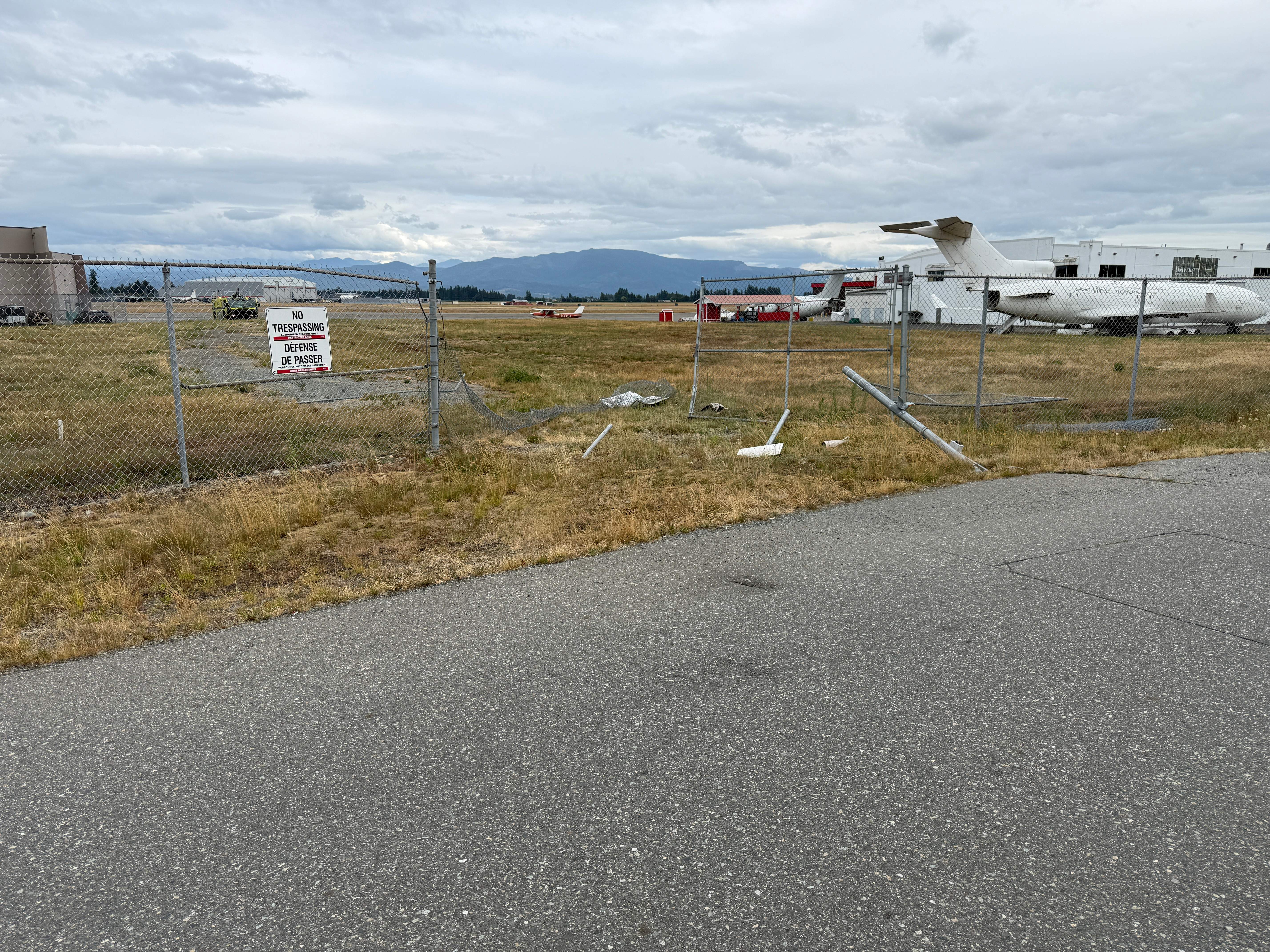 B.C. man charged, accused of driving motorhome onto Abbotsford airport runway