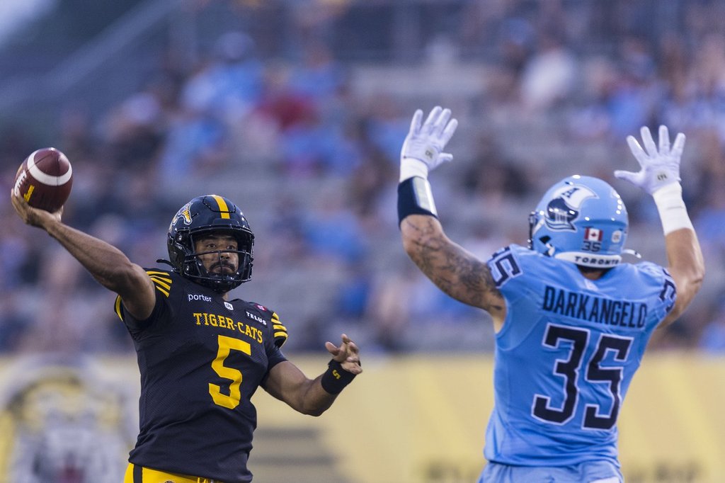 Ticats се задържат за домакинска победа с 24-23 над Argonauts
