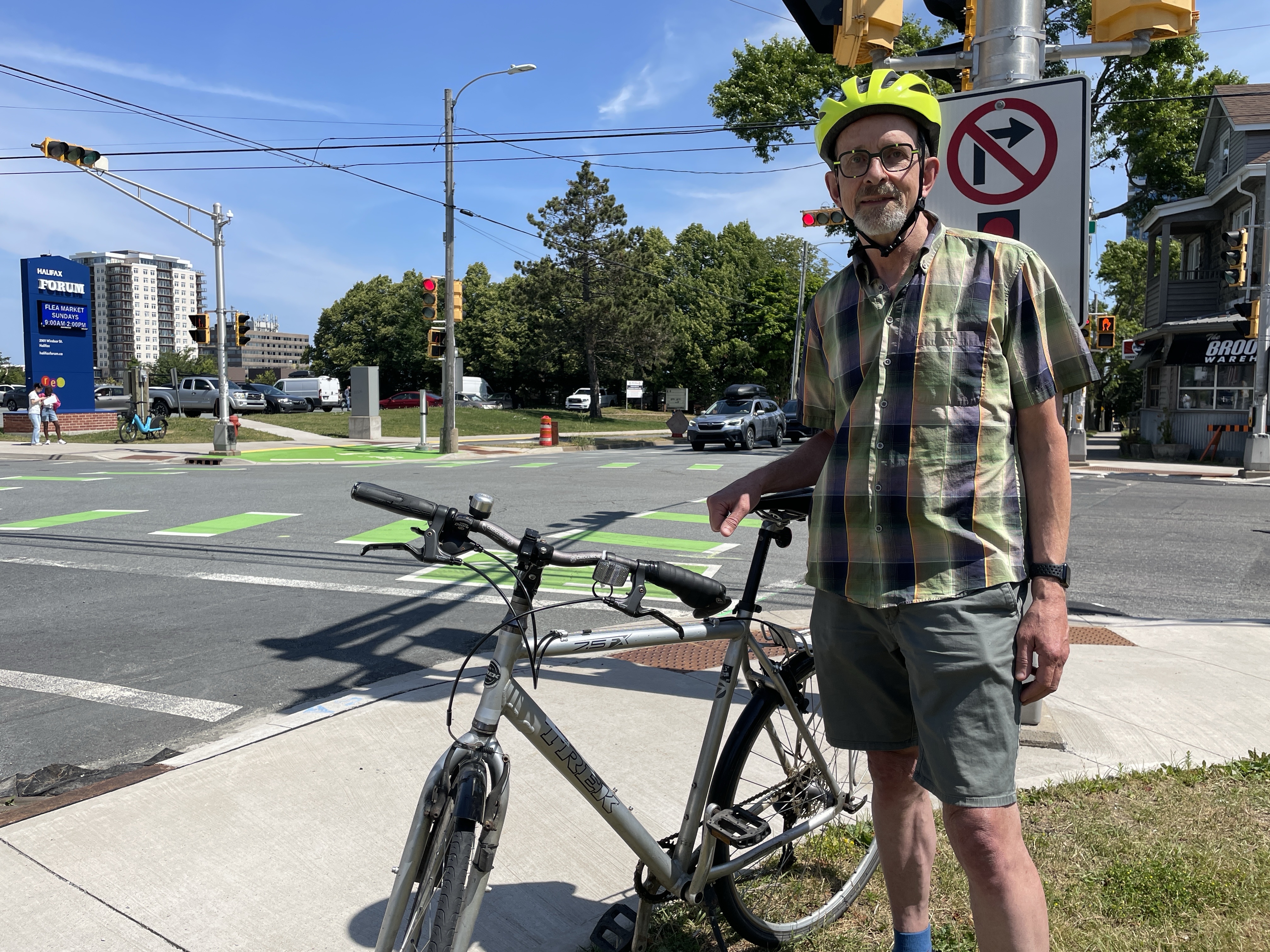 David Trueman from the Halifax Cycling Coalition says better infrastructure would improve road safety for cyclists and drivers.