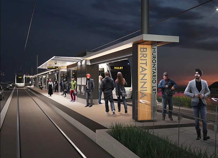 Metrolinx разделя незавършената работа на Hazel McCallion LRT на 2 договора