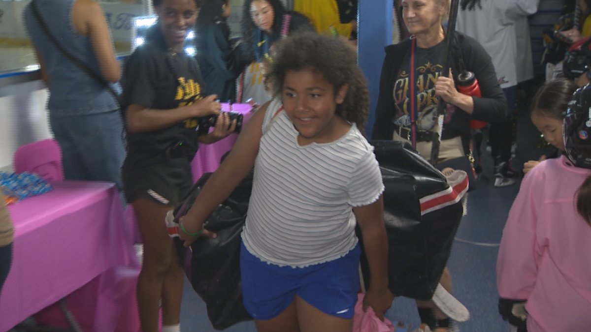 More than 200 BIPOC girls and women participate in a three-day hockey summer camp.