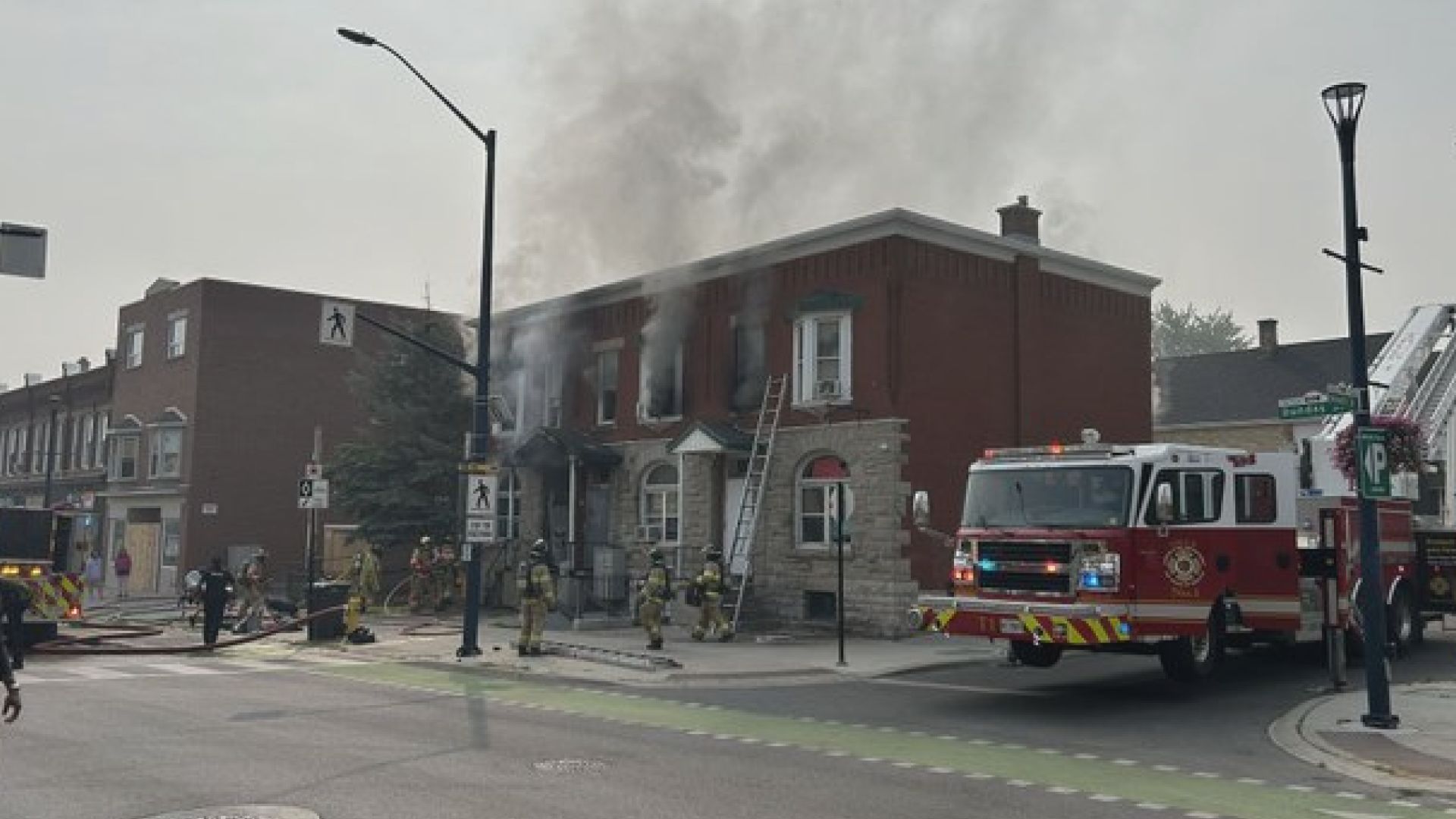 Ontario woman dies from injuries after major fire, police take over investigation