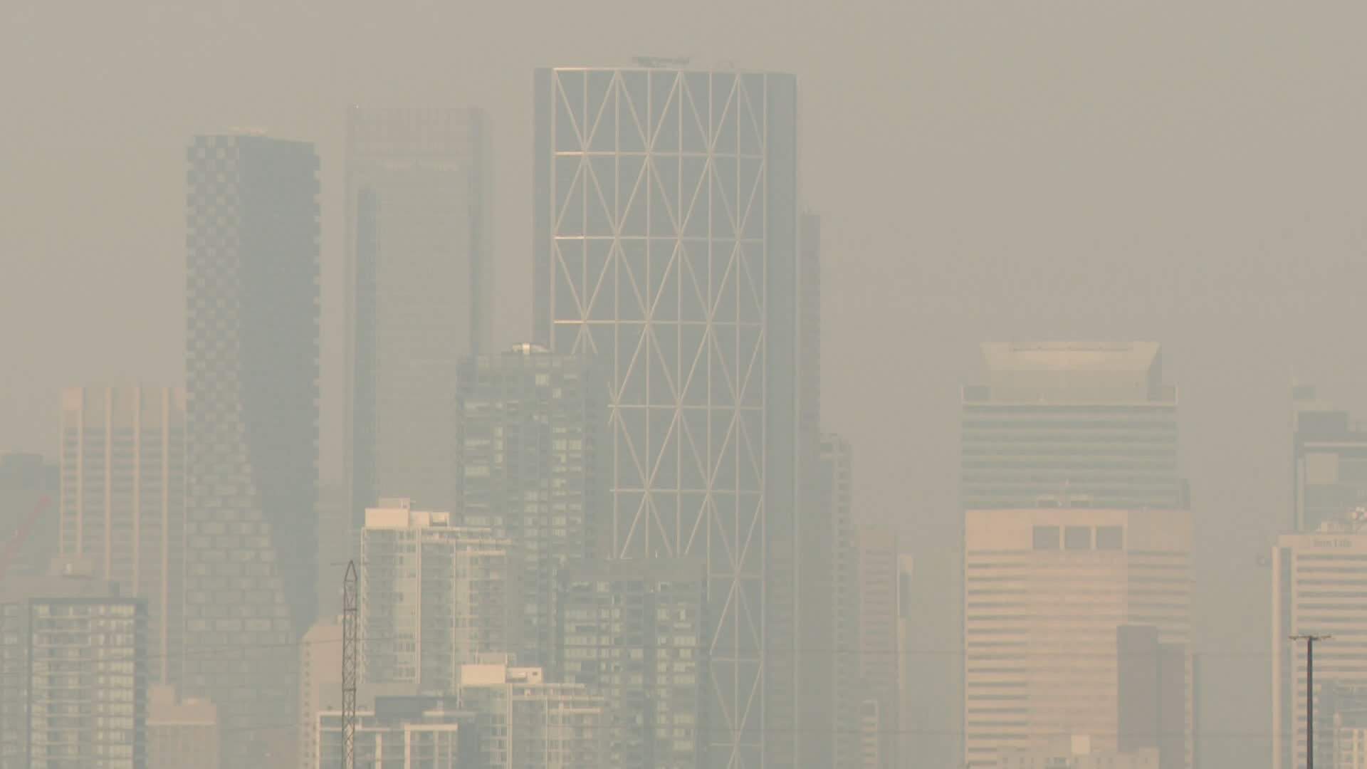 Calgary air quality among world's worst due to wildfire smoke