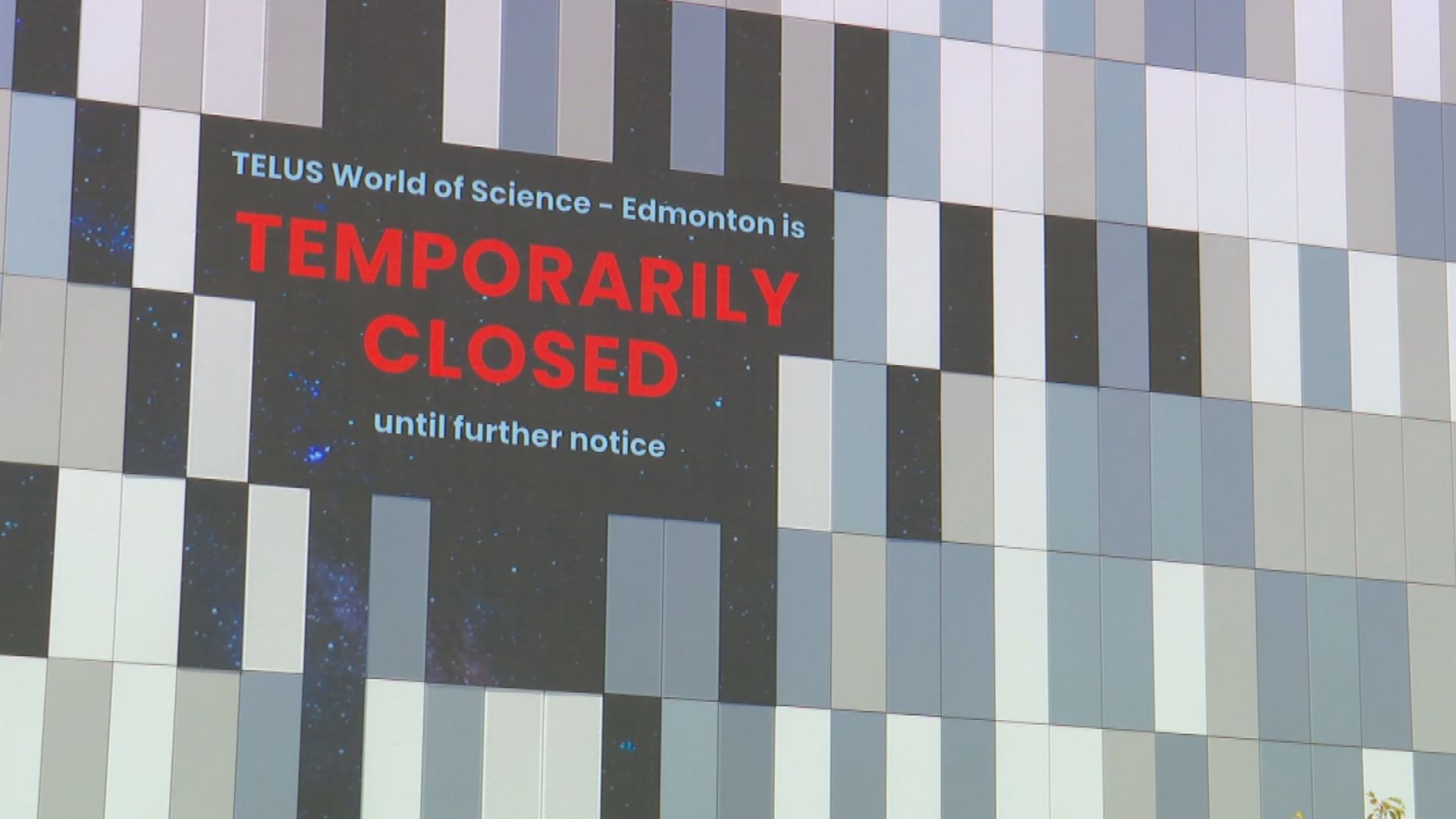 Edmonton science center closed for months after severe flood damage, staff laid off