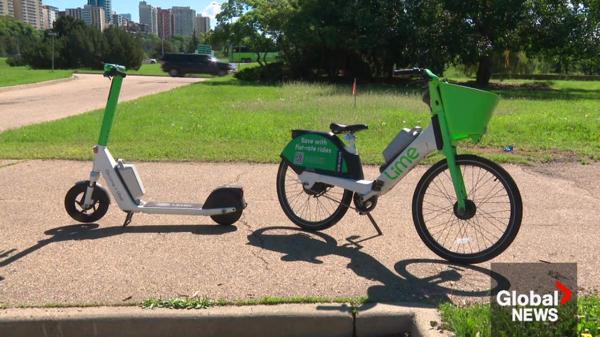 Edmonton city council considering rule changes for e-scooters, e-bikes
