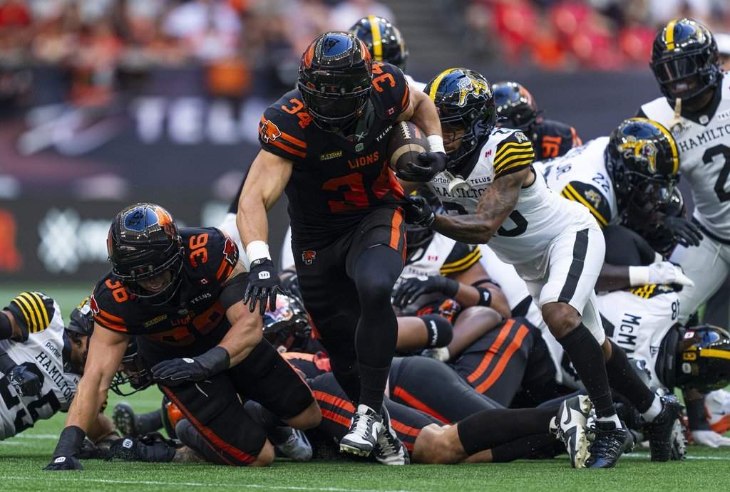 Horvath hitting highs for streaking B.C. Lions