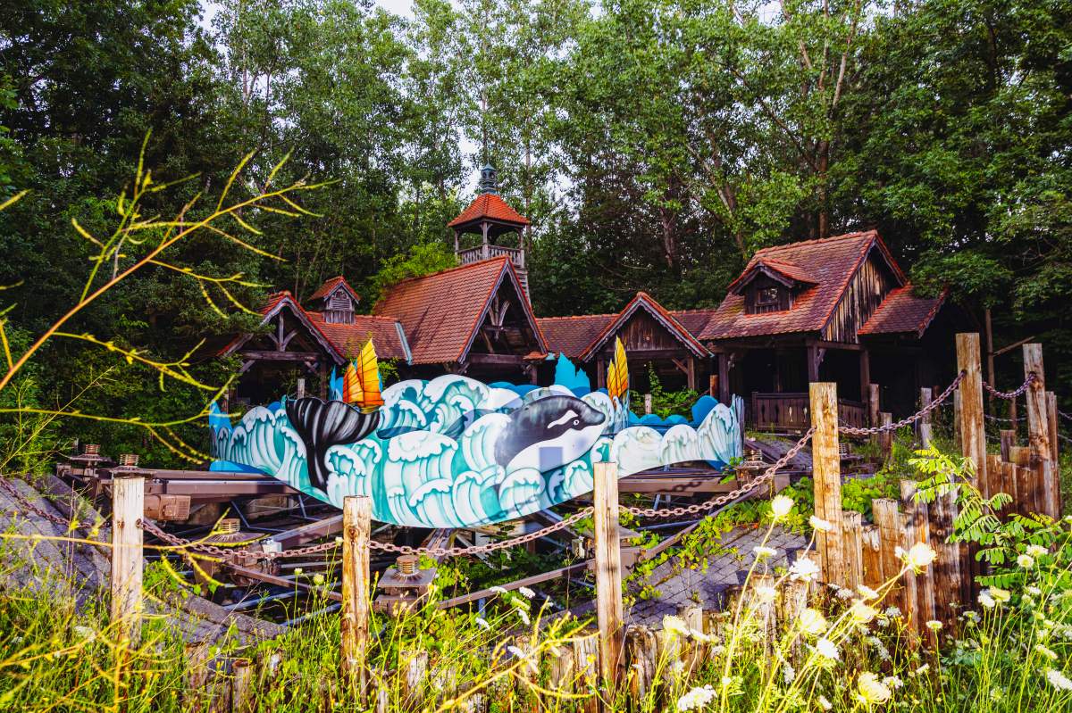 The attraction “Hurricane Cove” at Marineland in Niagara Falls Ontario Canada on Monday, August 3, 2026.