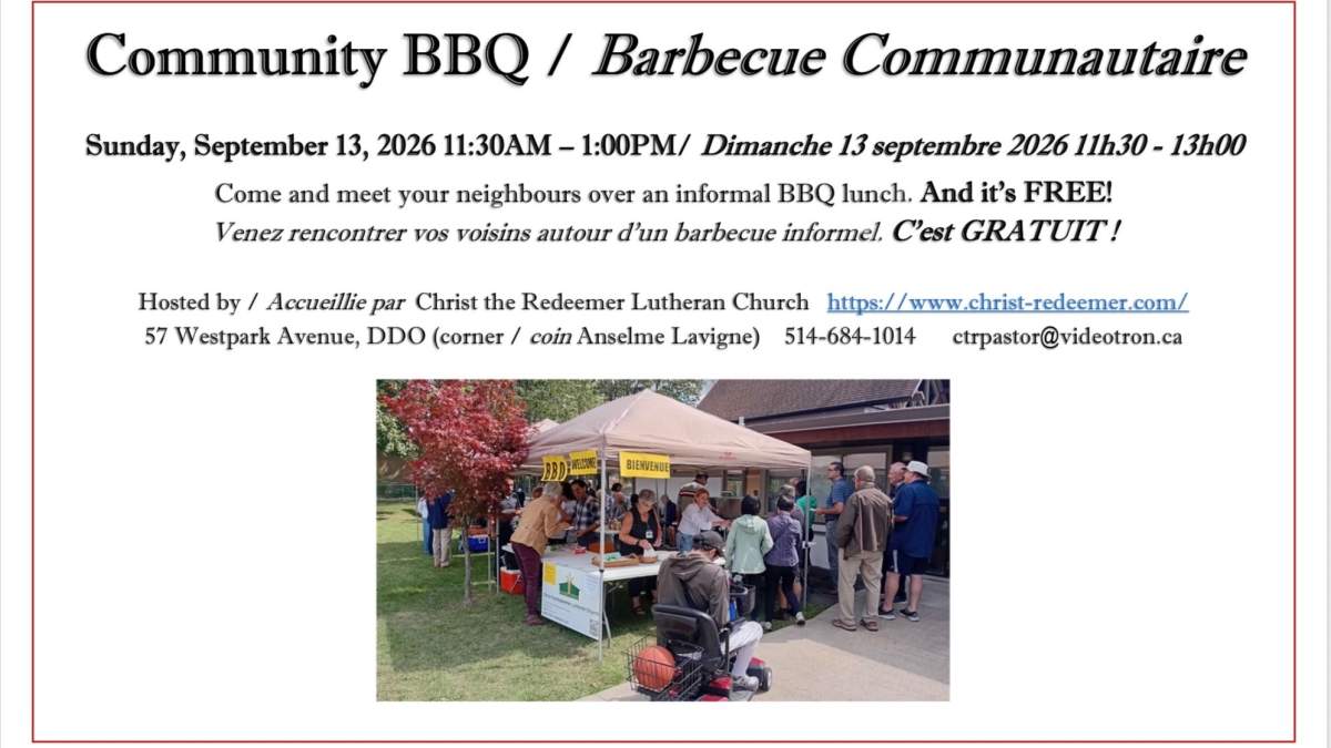 Community BBQ hosted by Christ the Redeemer Lutheran Church - image