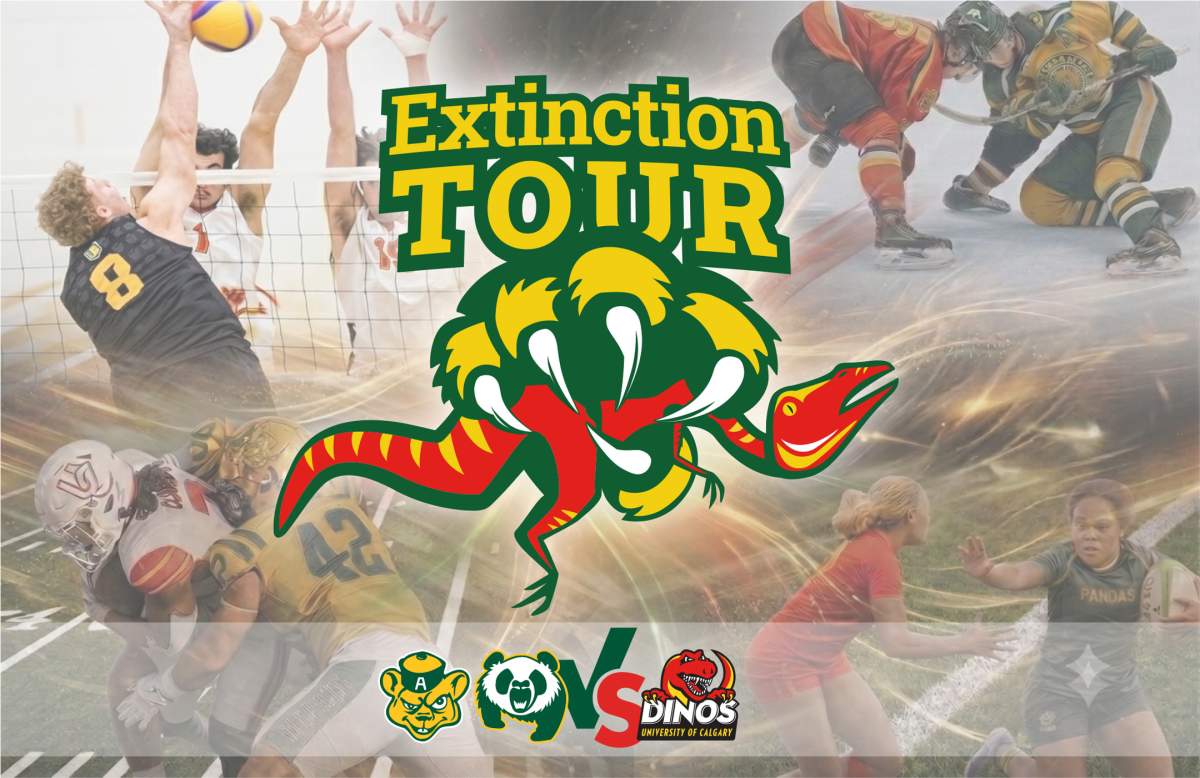 Dino Extinction Tour (Golden Bears & Pandas vs Dinos) proudly supported by Global Edmonton - image