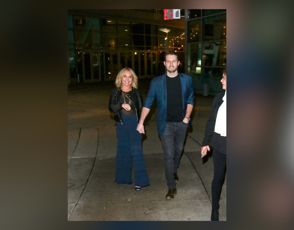 FLIE: Hayden Panettiere and Brian Hickerson are seen on January 31, 2019 in Los Angeles, California.