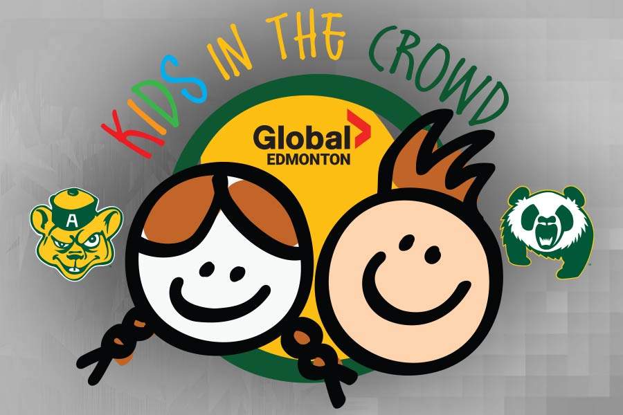 Golden Bears & Pandas Kids in the Crowd Program proudly supported by Global Edmonton - image
