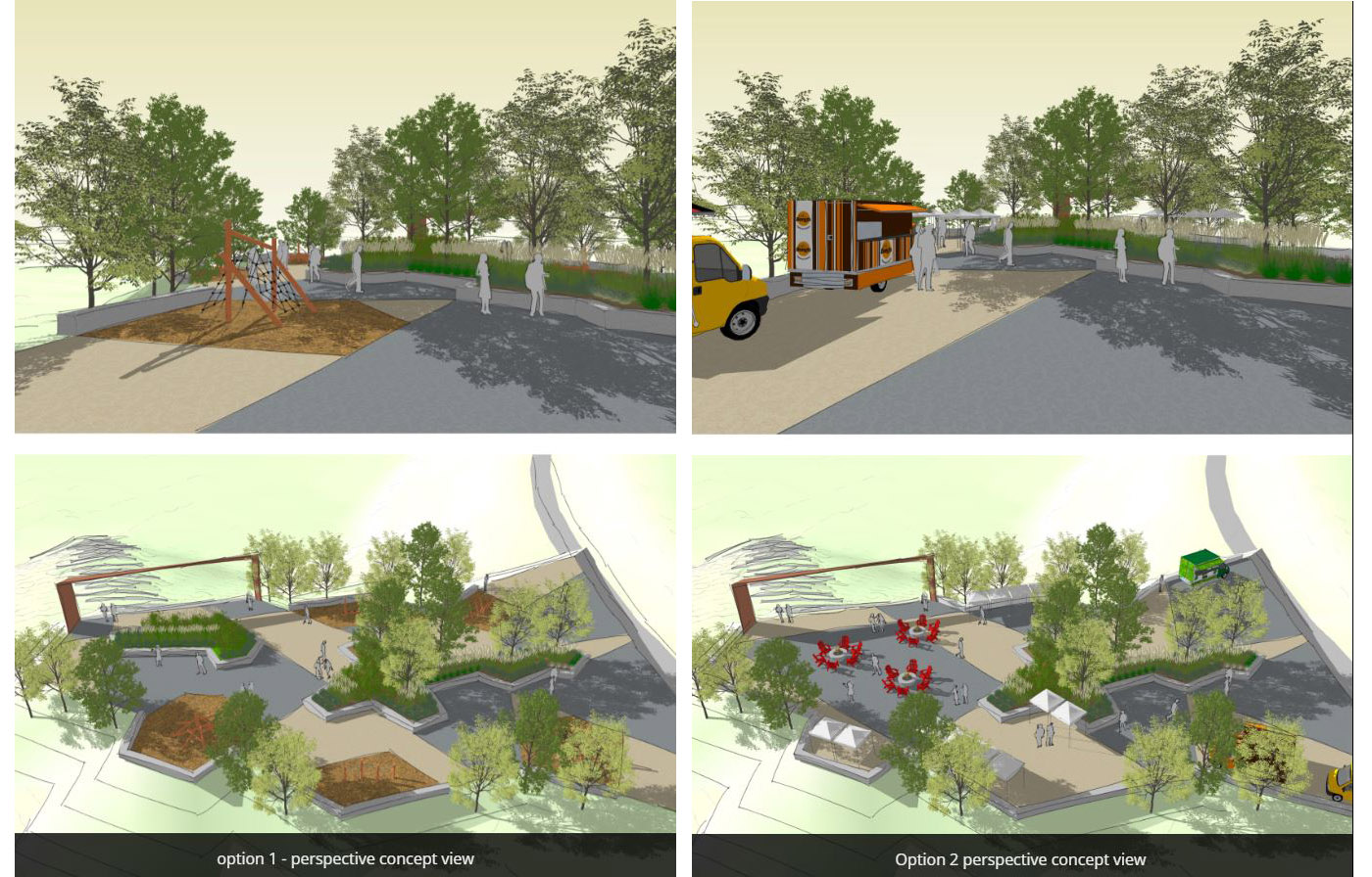 The City of Calgary has also commissioned some artist renderings of what the redeveloped area would look like and is seeking feedback from the public.