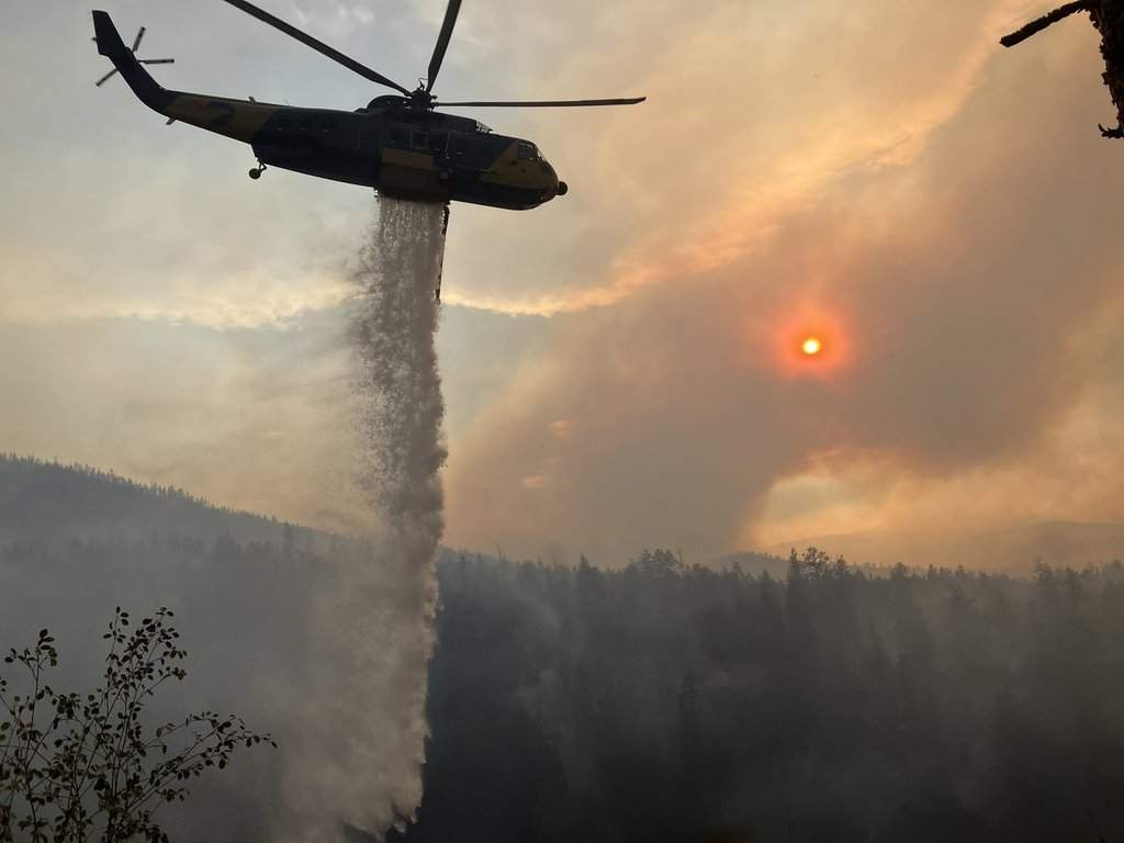 Bald Range Wildfire Grows Again Amidst Warnings of Wind and Thunderstorms