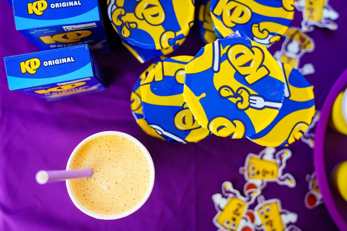 The KD Smoothie from Booster Juice is seen at the Canadian National Exhibition (CNE) media preview day in Toronto, on Wednesday, Aug. 19, 2026.
