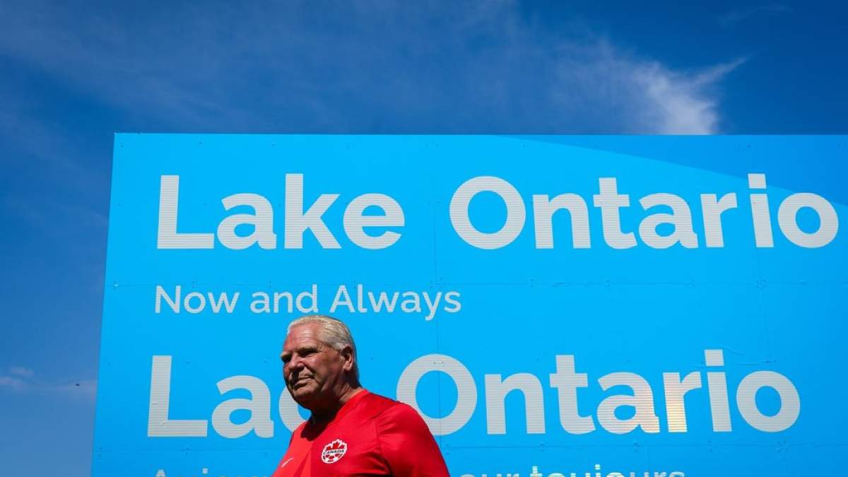 Ford says world will always ‘call it Lake Ontario’ after Trump’s renaming