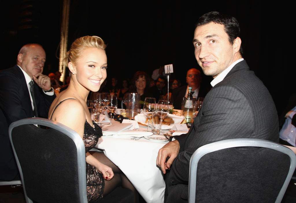 FILE: Hayden Panettiere and Vladimir Klitschko attend the Steiger Award 2011 at the Jahrhunderhalle on March 12, 2011 in Bochum, Germany.