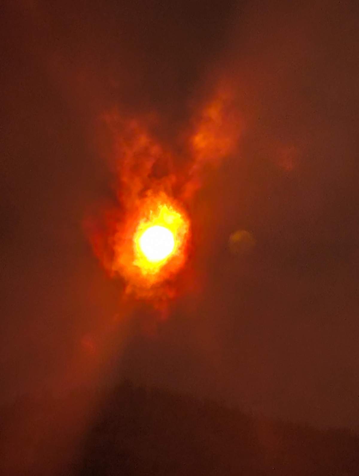 This was taken around the start of the Bald Range fire, at 5:30 p.m. on Aug. 7