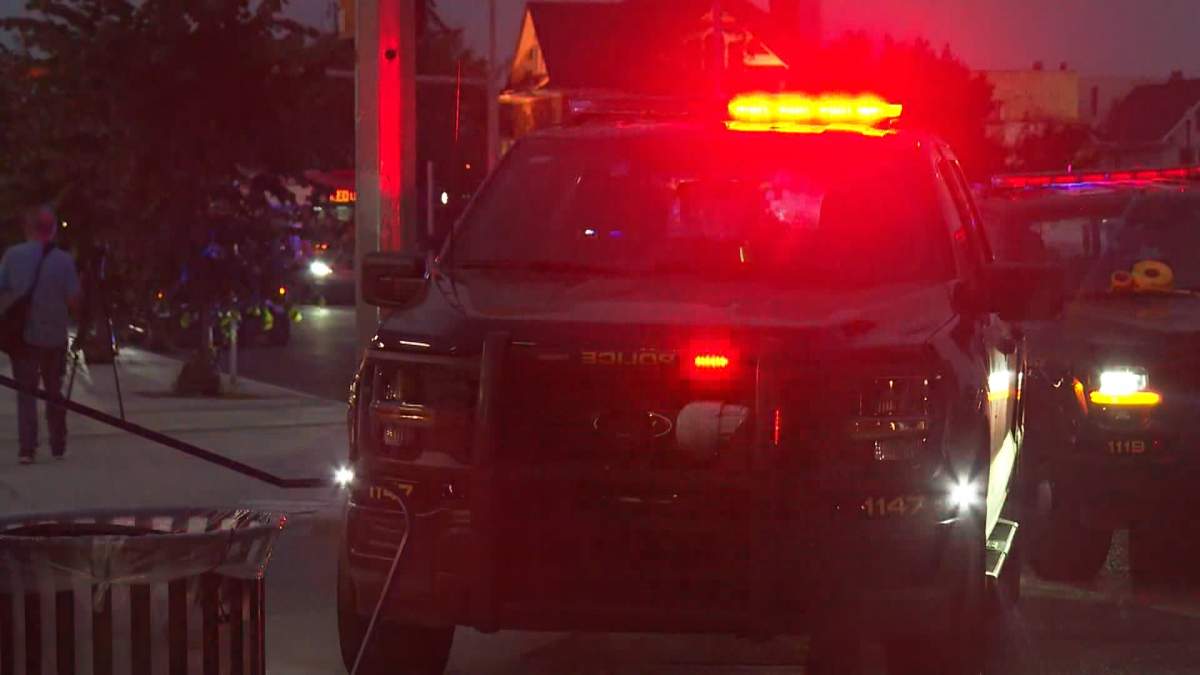 Calgary police said the suspect fled the scene following the shooting, but was quickly taken into custody nearby.