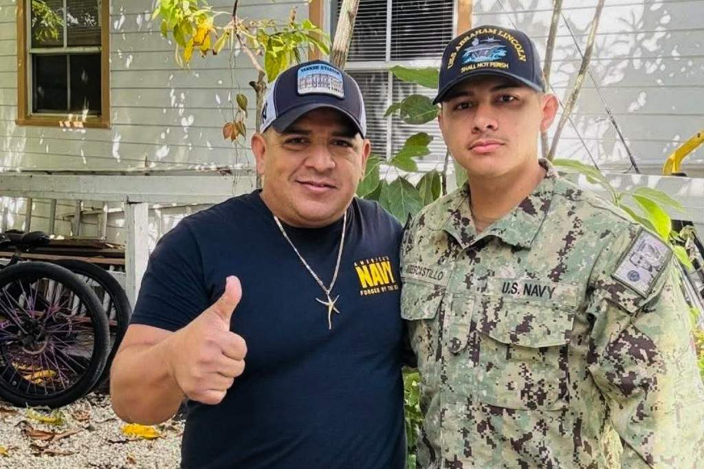 Father of navy sailor on USS Abraham Lincoln released from ICE custody