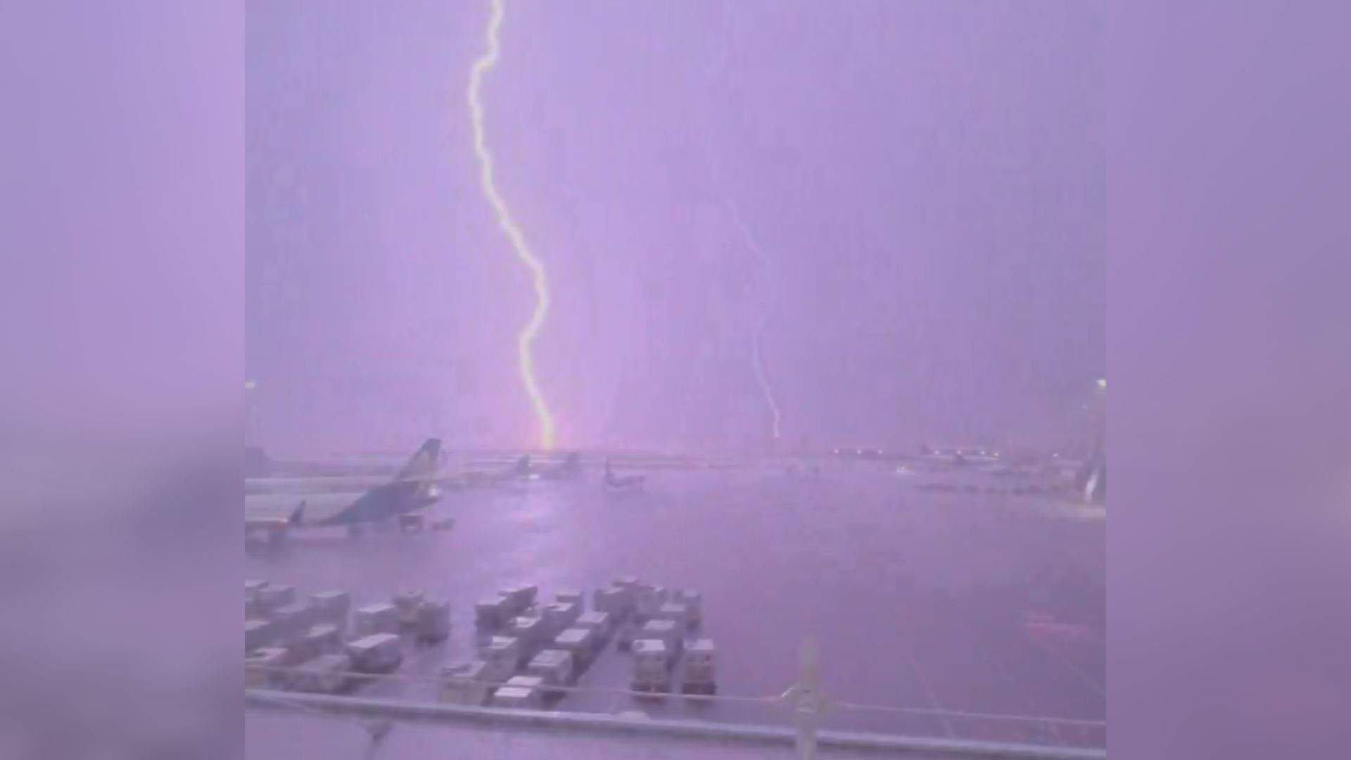 BC storm sparks new wildfires after 7,000 lightning strikes, causes airport delays