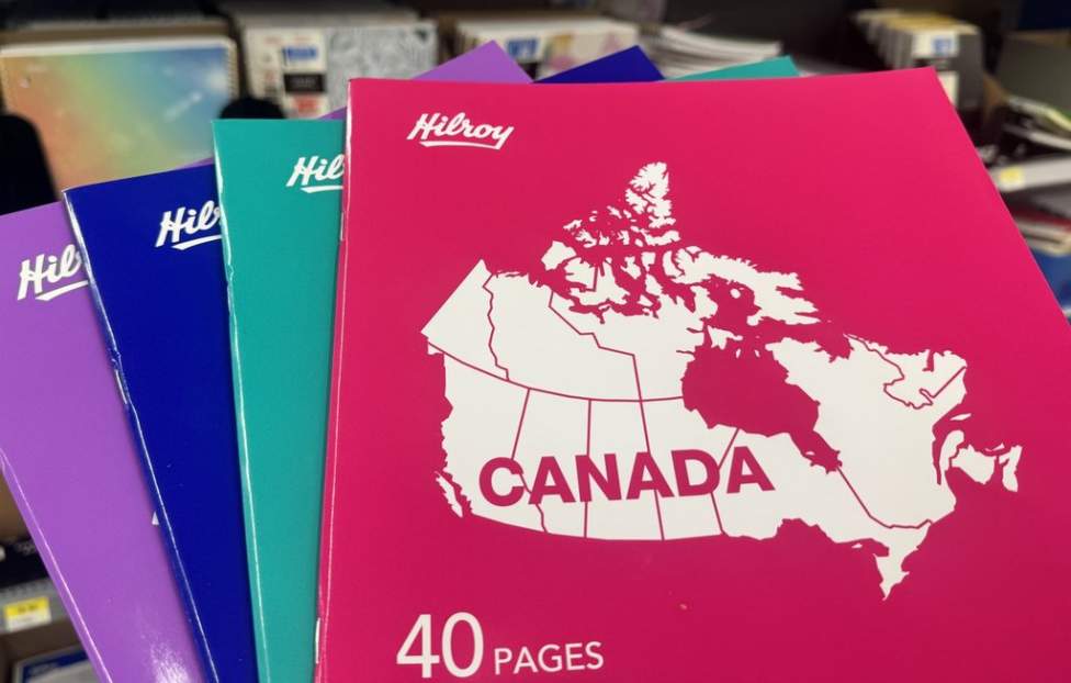 Hilroy says sorry for leaving Newfoundland, Cape Breton off notebooks’ Canadian map