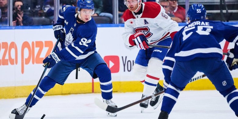 Canadiens top Maple Leafs in McKenna’s pro debut