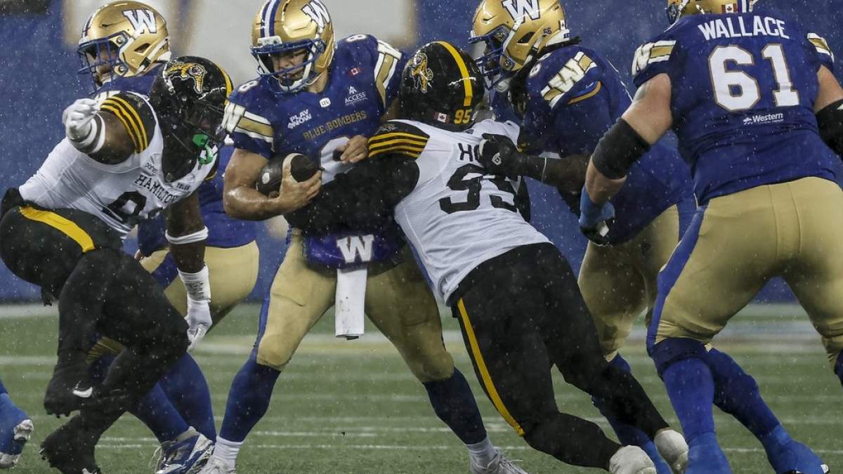 Winnipeg Blue Bombers QB Zach Collaros intends to play on Saturday