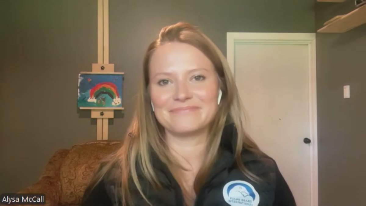 Alysa McCall is the director of science with Polar Bears International.