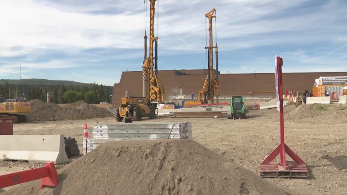 The project will deliver 100 million litres of drinking water to north Calgary communities when it's complete in 2029, city officials said Tuesday.