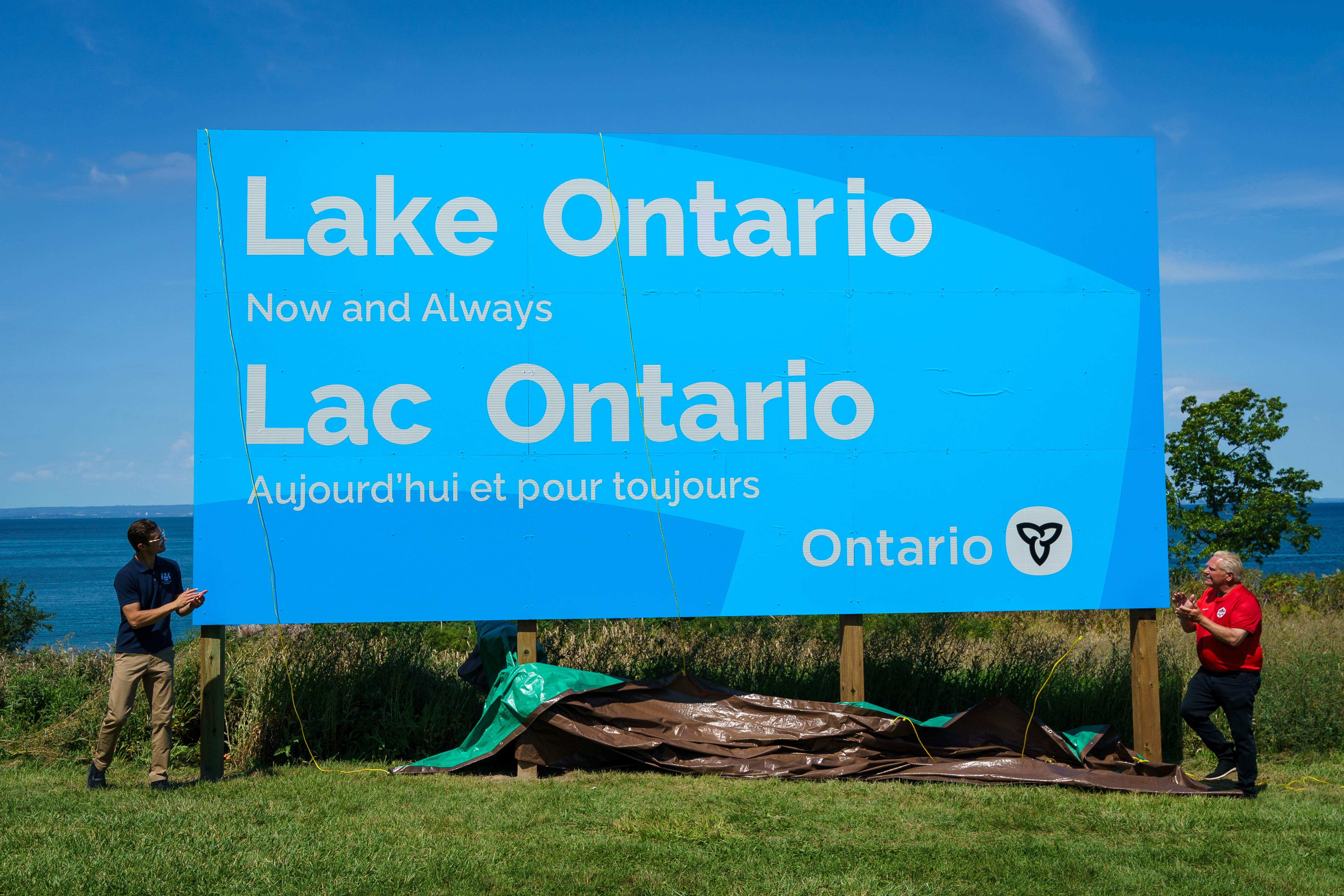 Ford says ‘beautiful’ Lake Ontario sign was worth $25K price tag