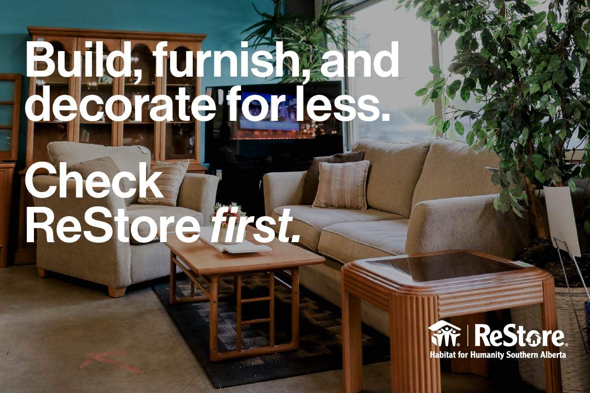 Shop the Habitat ReStore in Calgary - image