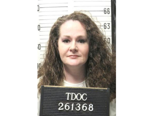 This photo provided by the Tennessee Department of Correction shows Christa Pike on Jan. 12, 2023.