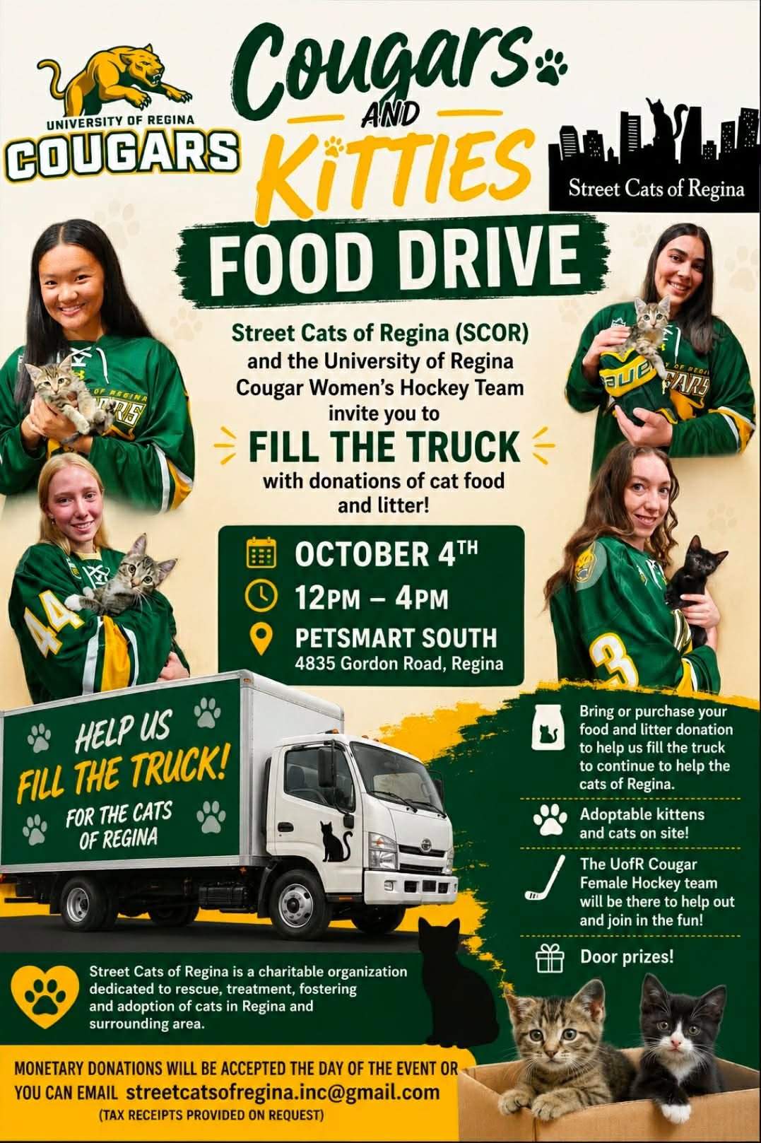 Cougars and Kitties Fill the Truck Event - image