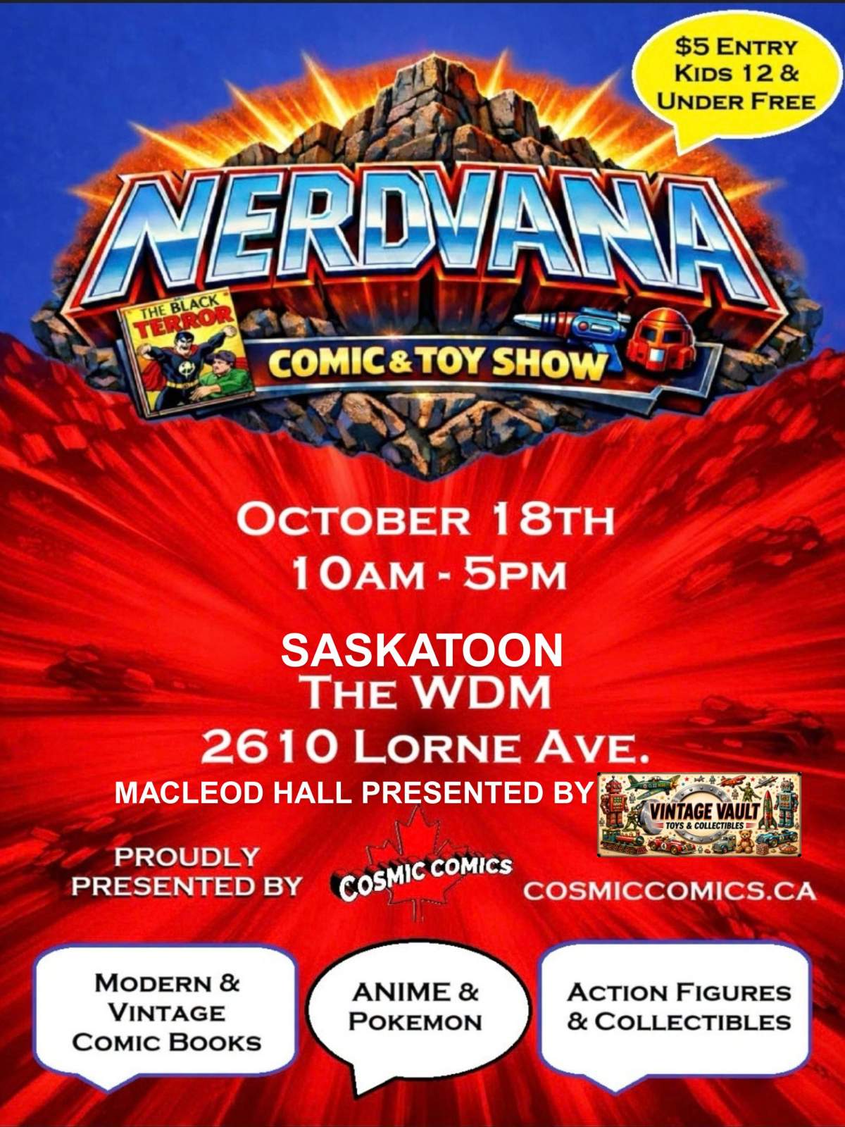 Nerdvana Comic and Toy Show Fall Edition - image