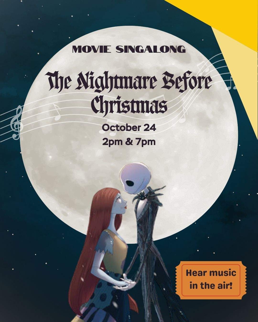 The Nightmare Before Christmas Singalong Screening - image