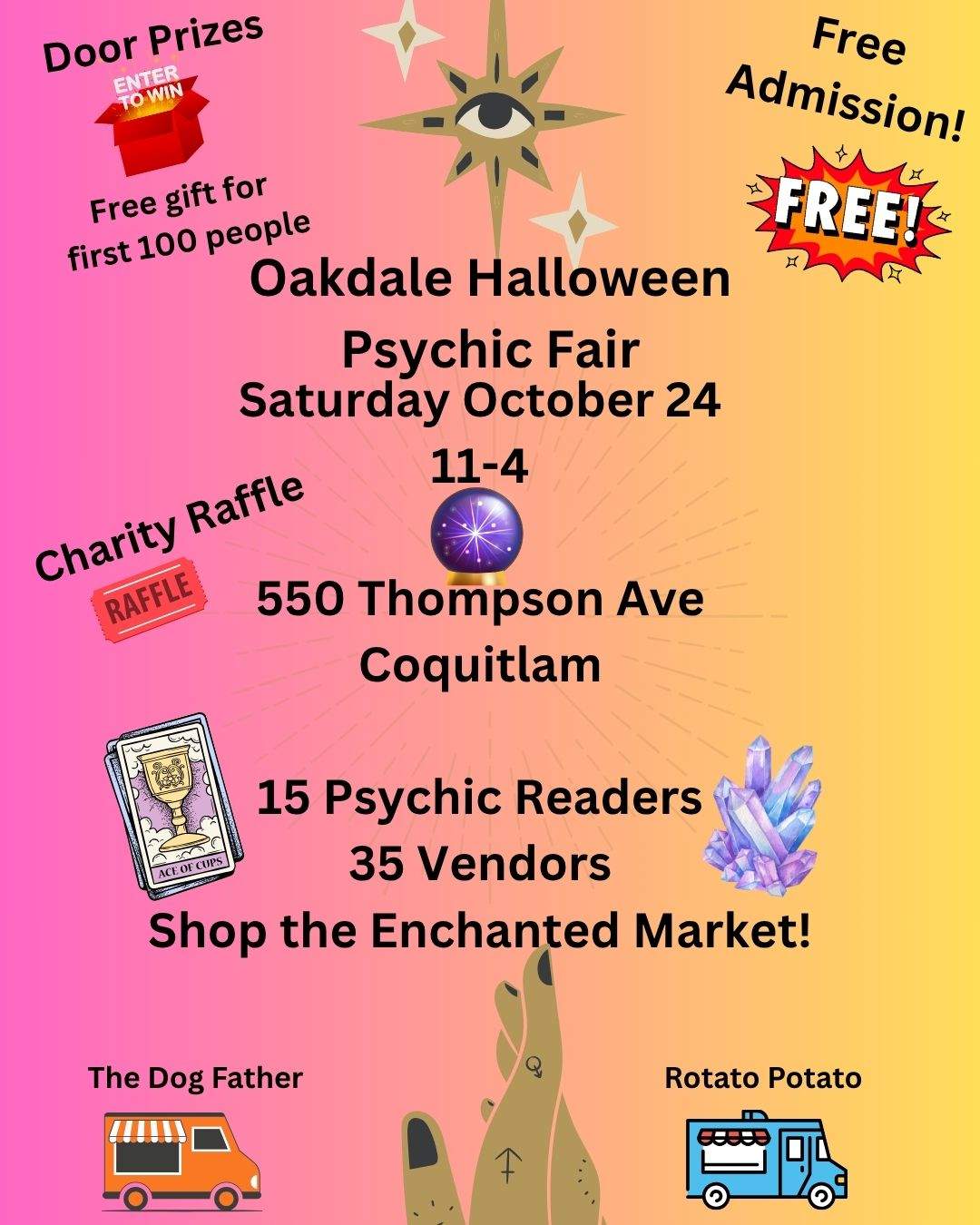 Oakdale Halloween Psychic Fair Market - image
