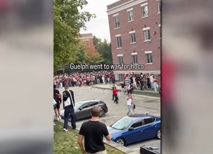 Thousands attend unruly Guelph homecoming street party as police investigate injuries, damage